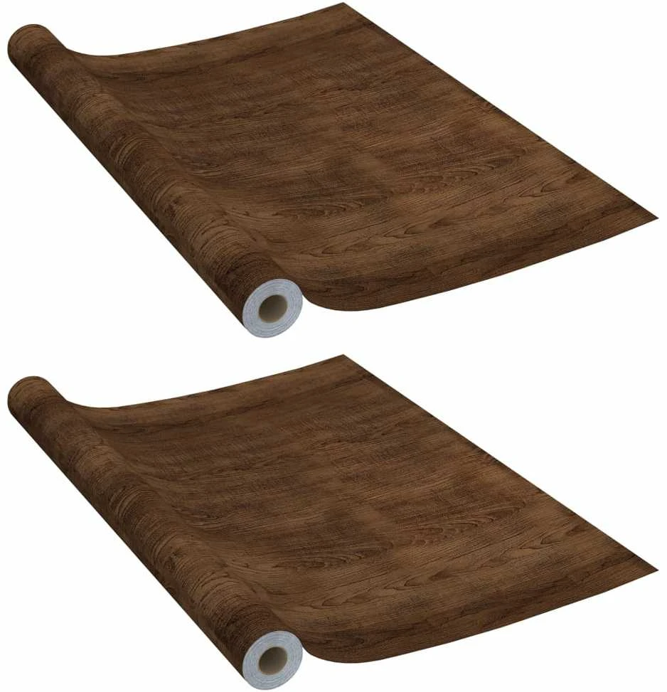 Lipnios plėvelės baldams, 2vnt., ąžuolo, 500x90cm, PVC