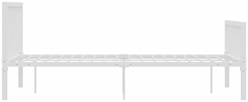 Lovos rėmas, baltos spalvos, 120x200cm, metalas