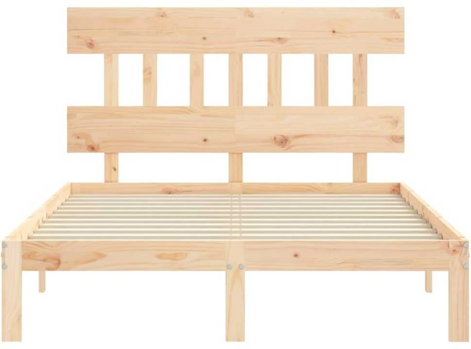 Lovos rėmas be čiužinio, 140x200cm, pušies medienos masyvas