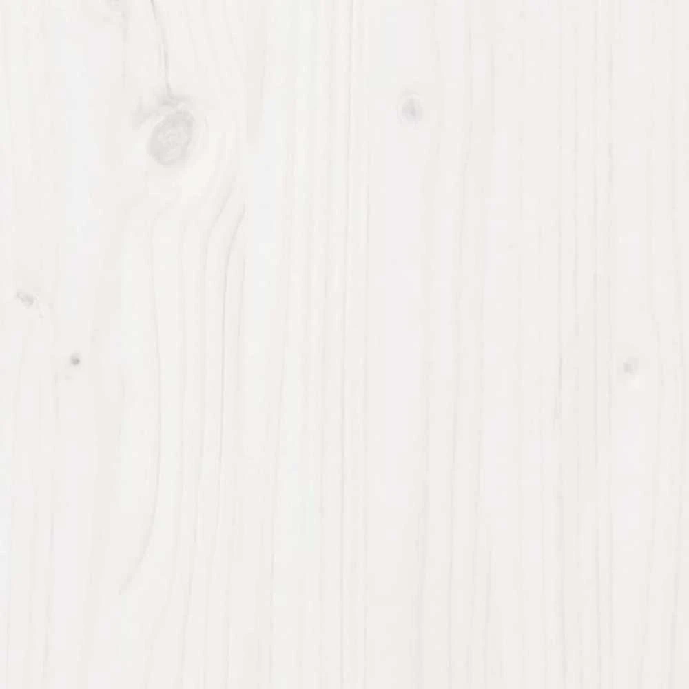 Lova Lovos rėmas be čiužinio, baltas, 135x190cm, pušies masyvas