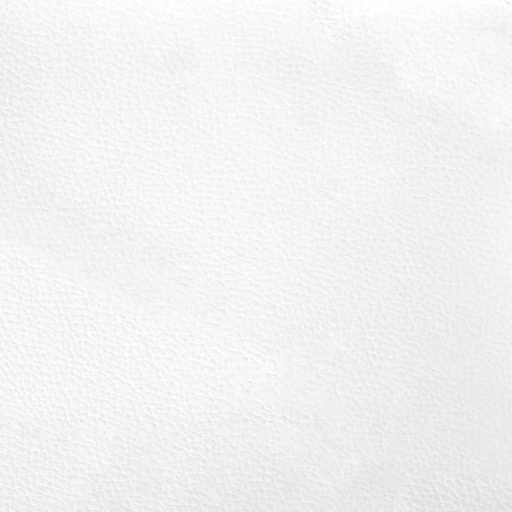 Lovos rėmas su galvūgaliu, baltos, 100x200cm, dirbtinė oda