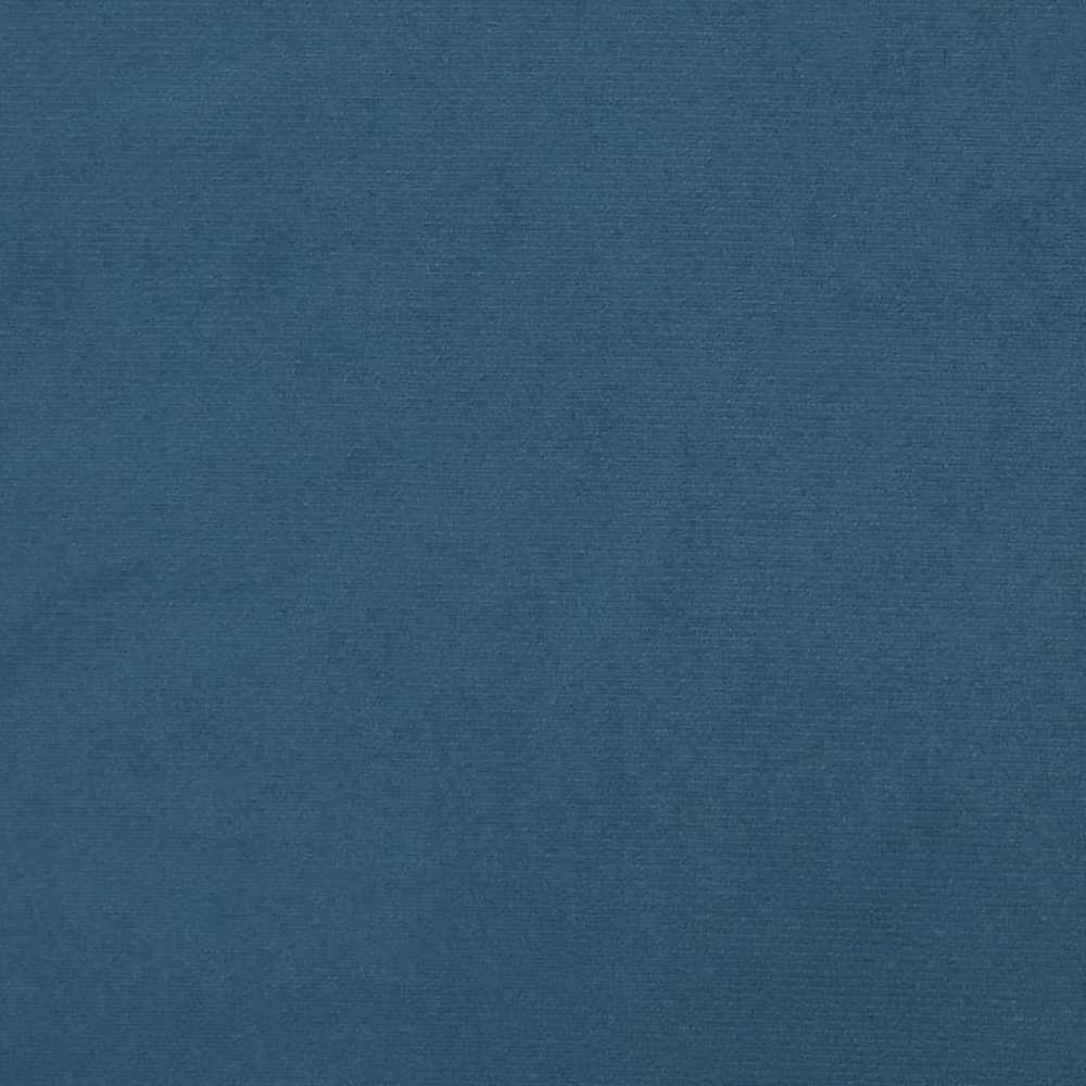 Lovos rėmas be čiužinio tamsiai mėlynas 160x200 cm aksomas