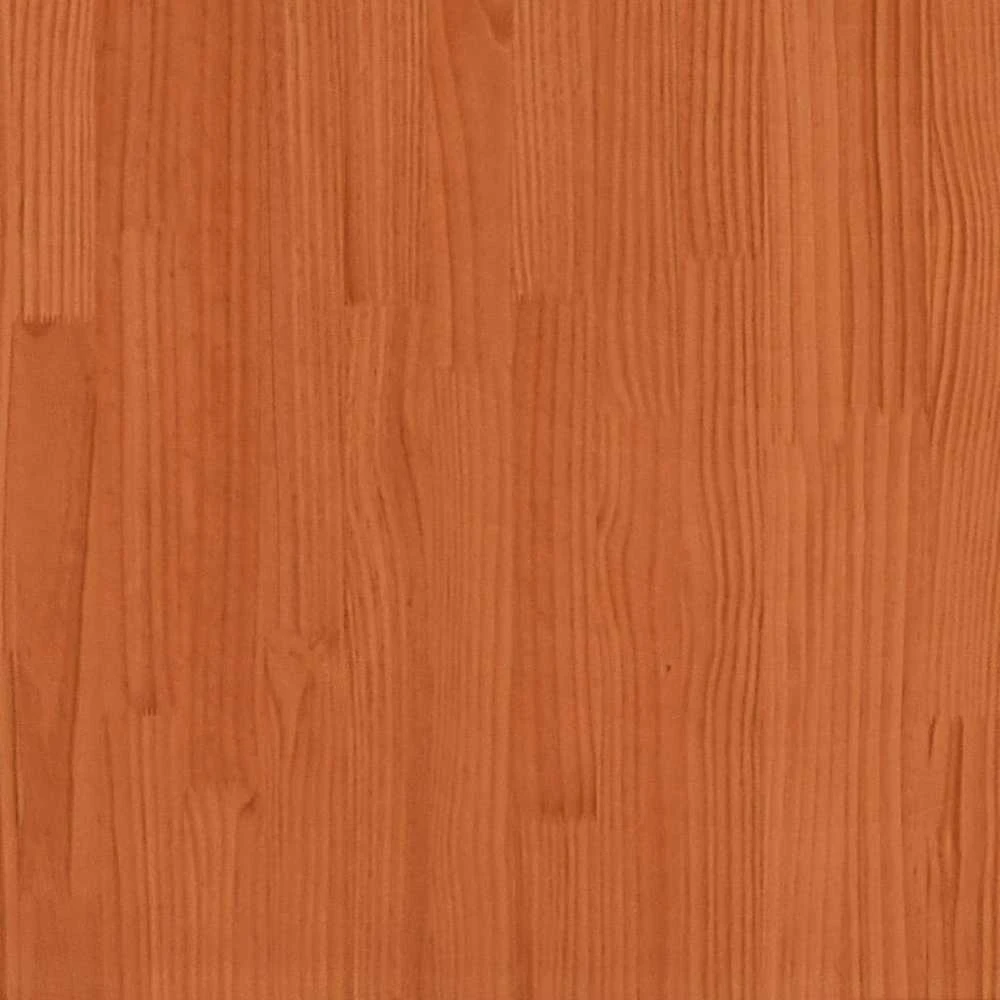 Lovos rėmas be čiužinio, vaško ruda, 90x190cm, pušis