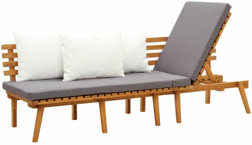 Lova Sodo sofa, 200x65cm, akacijos medienos masyvas