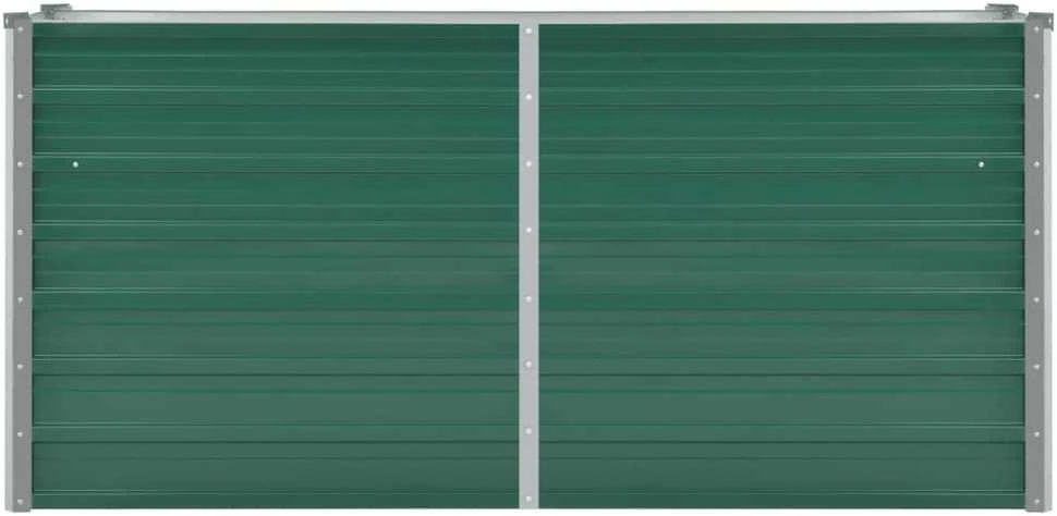 Lovelis, žalias, galvanizuotas plienas, 160x40x77cm
