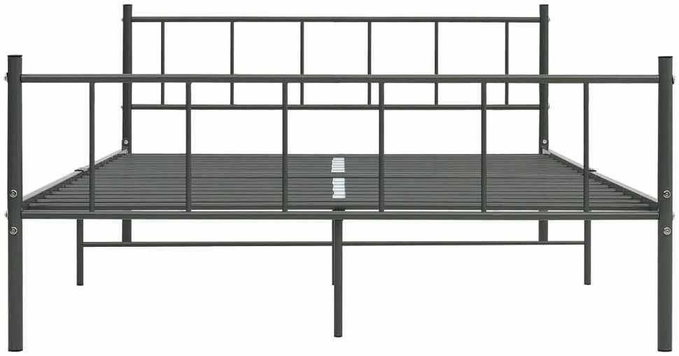 Lovos rėmas, juodos spalvos, 180x200cm, metalas