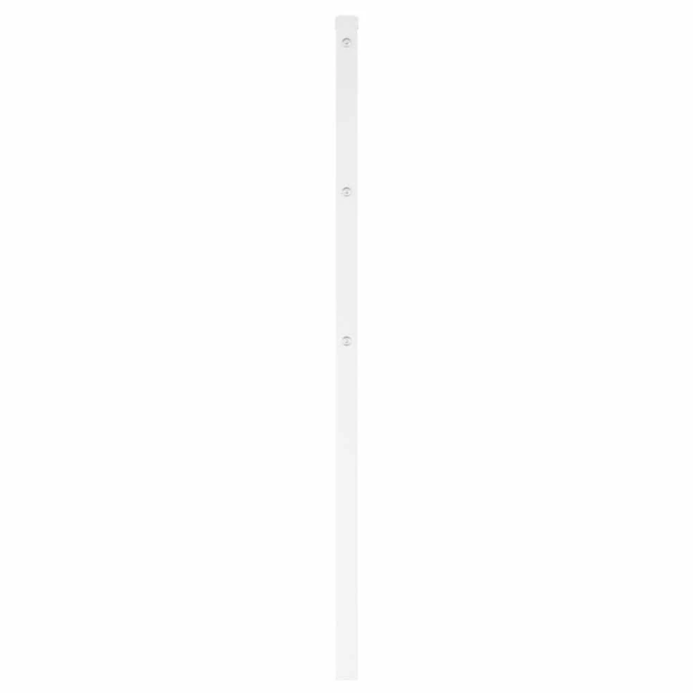 Metalinis pakaitinis galvūgalis, baltos spalvos, 120cm