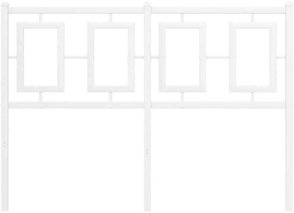 Metalinis galvūgalis, baltos spalvos, 120cm