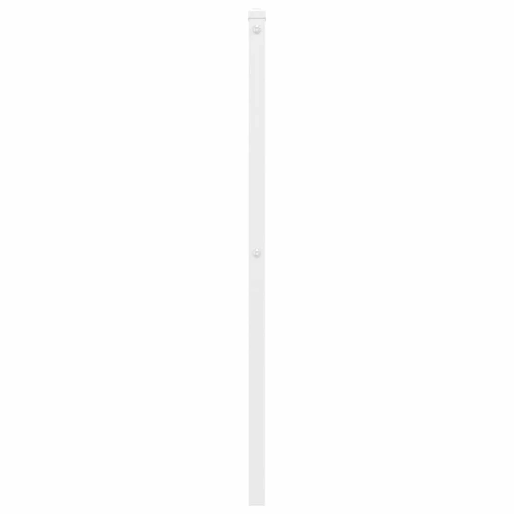 Metalinis pakaitinis galvūgalis, baltos spalvos, 80cm