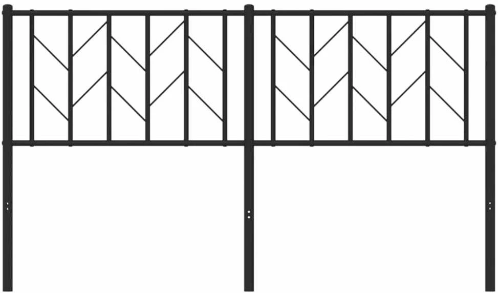 Metalinis galvūgalis, juodos spalvos, 150cm