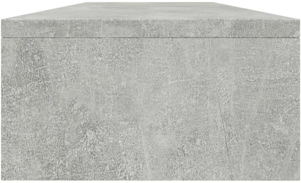 Laikiklis Monitoriaus stovas, betono pilkos spalvos, 100x24x13cm, MDP
