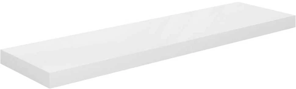 Pakabinamos lentynos, 2vnt., baltos, 90x23,5x3,8cm, MDF