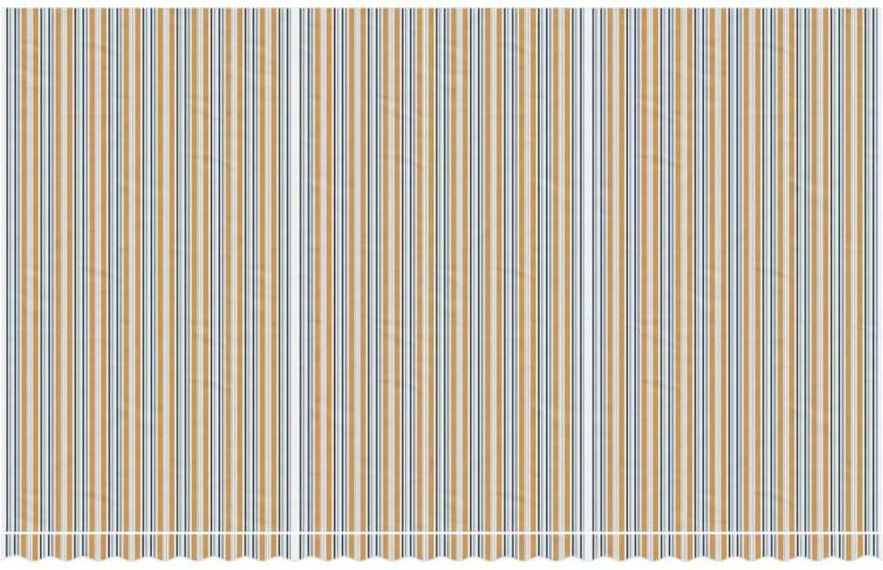Pakaitinis audinys markizei, įvairių spalvų, 6x3,5m, dryžuotas