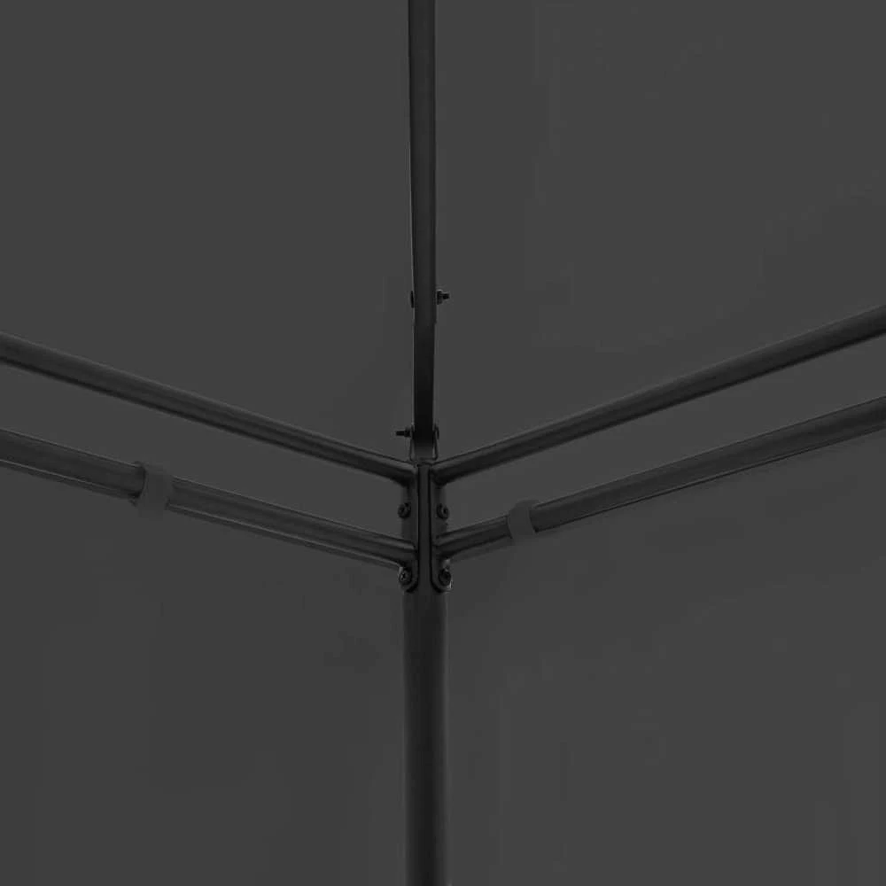 Pavėsinė, antracito spalvos, 600x298x270cm