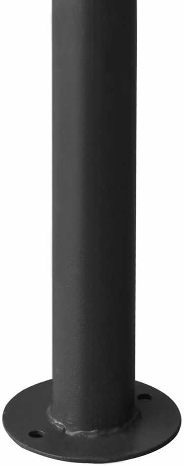 Pavėsinė, smėlio spalvos, 4x4m, audinys ir plienas, 180g/m²