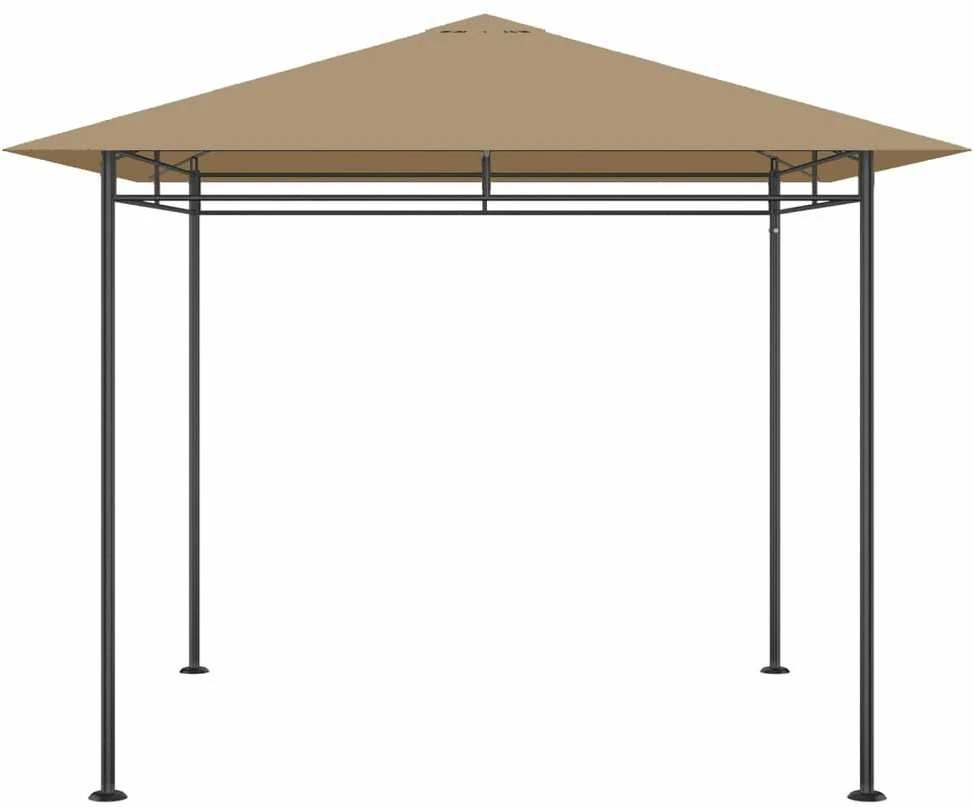 Pavėsinė, taupe spalvos, 3x3x2,7m, 180g/m²