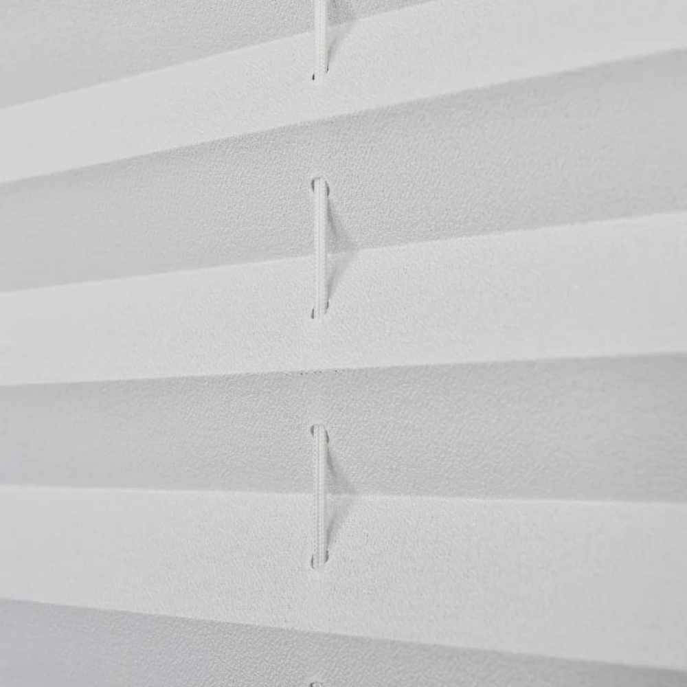 Plisuotos Žaliuzės, 40 x 125 cm, Baltos