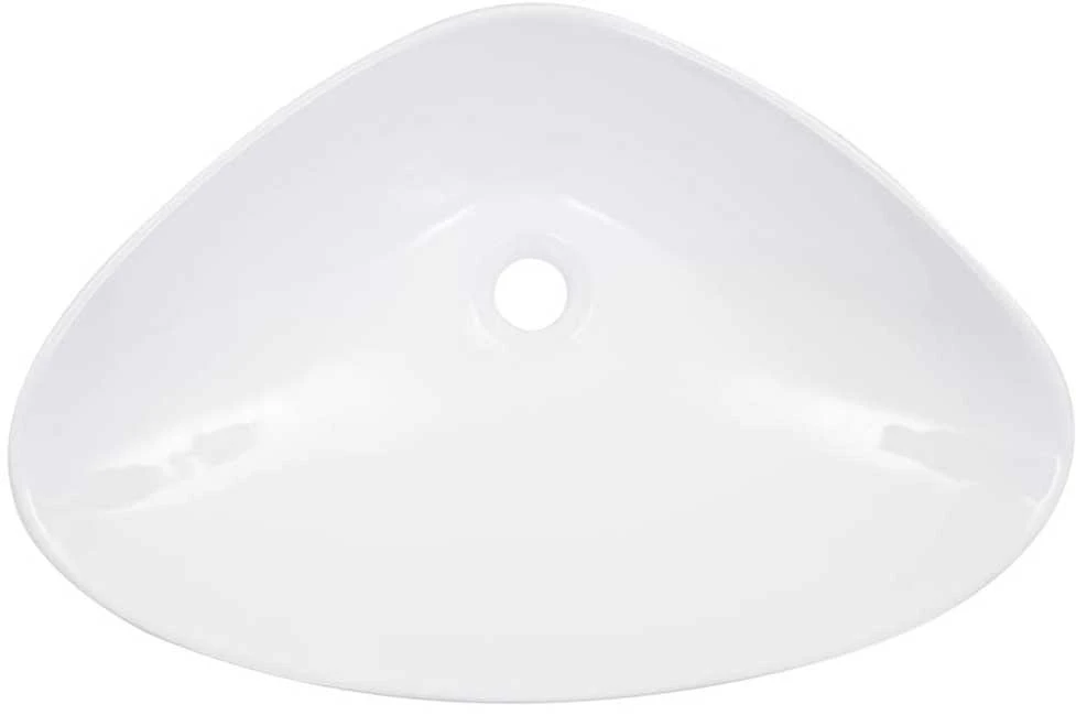 Praustuvas, baltos sp., 58,5x39x14 cm, keramika