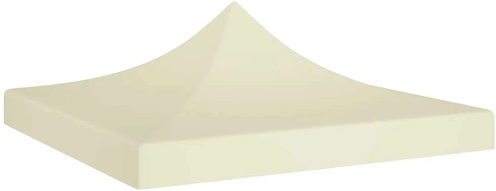 Proginės palapinės stogas, kreminės spalvos, 2x2m, 270 g/m²