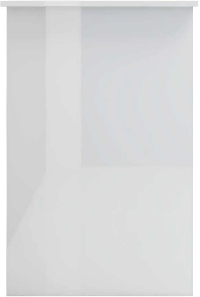 Rašomasis stalas, baltos spalvos, 100x50x76cm, apdirbta mediena
