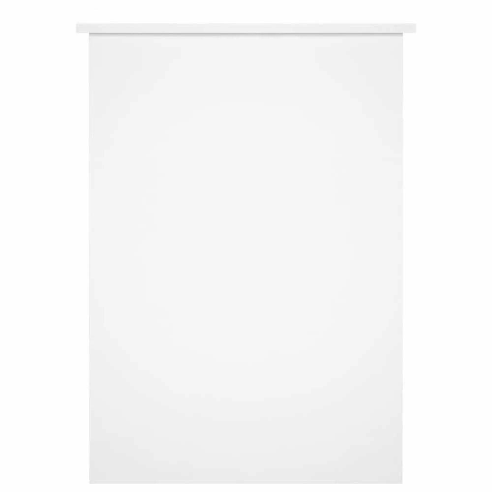 Rašomasis stalas, baltos spalvos, 100x55x75cm, apdirbta mediena