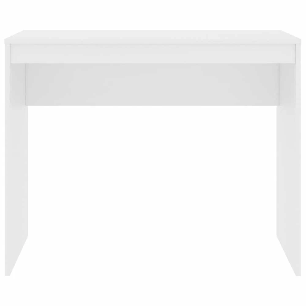 Rašomasis stalas, baltos spalvos, 90x40x72cm, apdirbta mediena