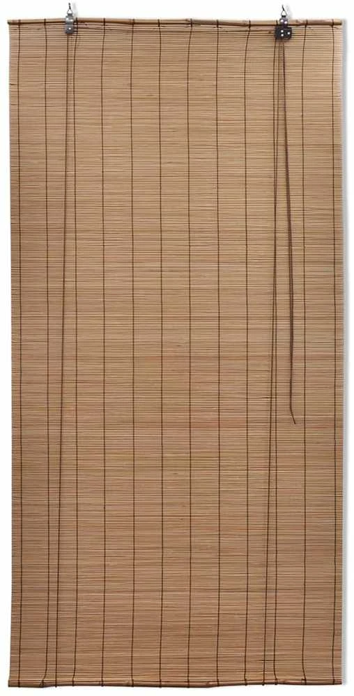Roletas, rudos spalvos, 150x220cm, bambukas