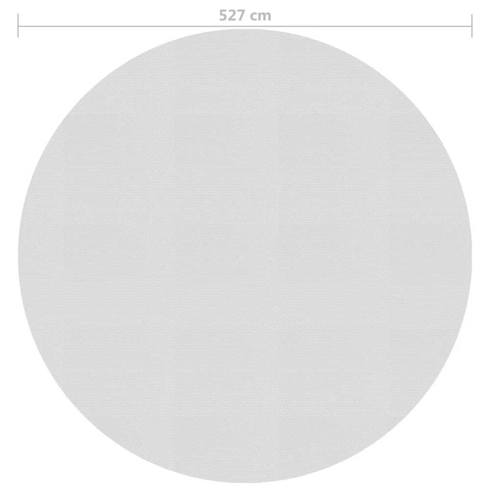 Saulę sugerianti baseino plėvelė, pilkos spalvos, 527cm, PE