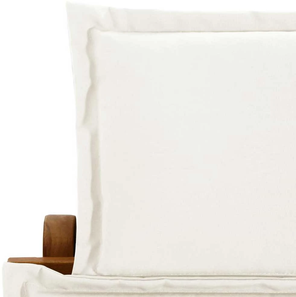 Sofa Saulės gultai su čiužinukais, 2vnt., kreminiai balti, akacija