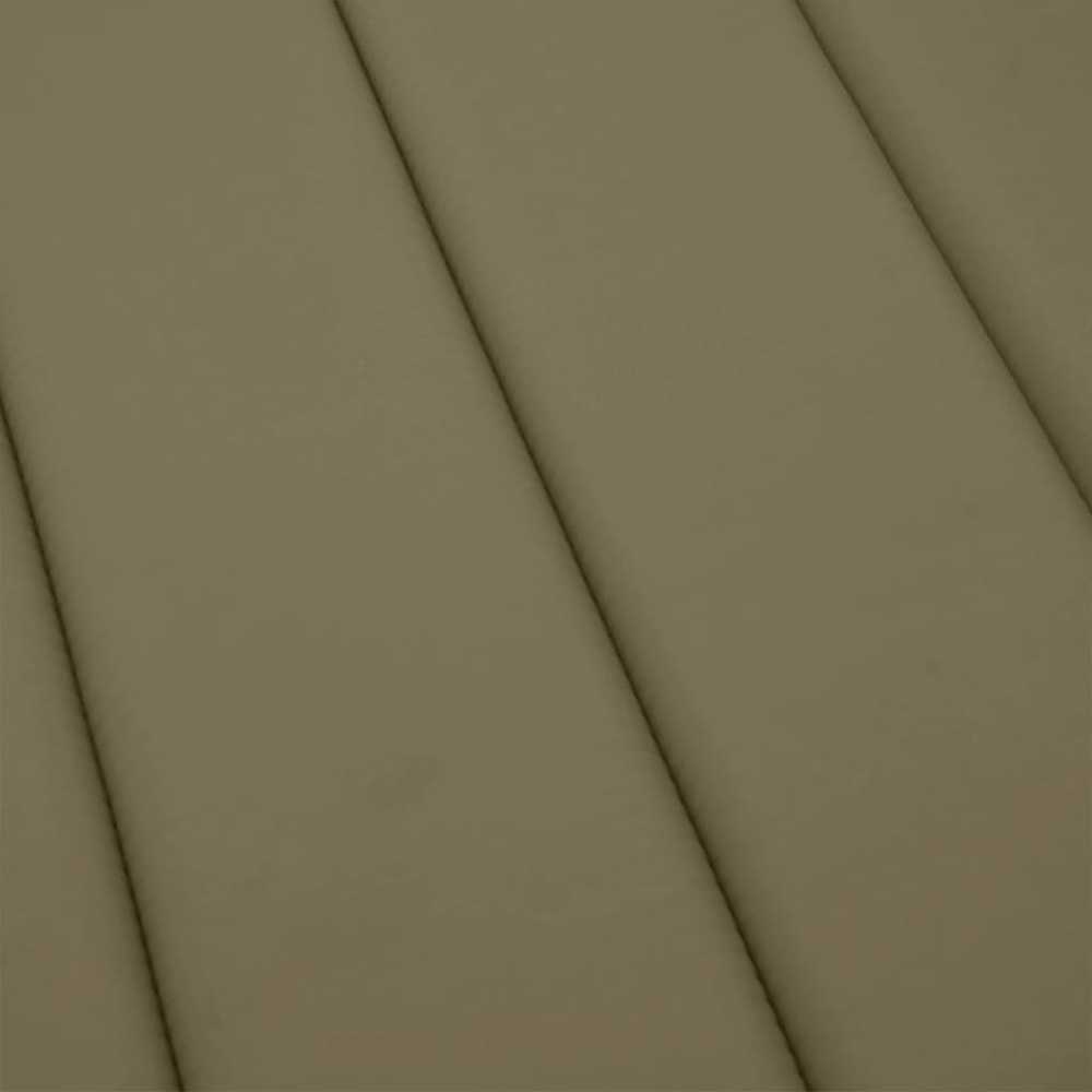 Saulės gulto čiužinukas, taupe, 200x50x4cm, audinys