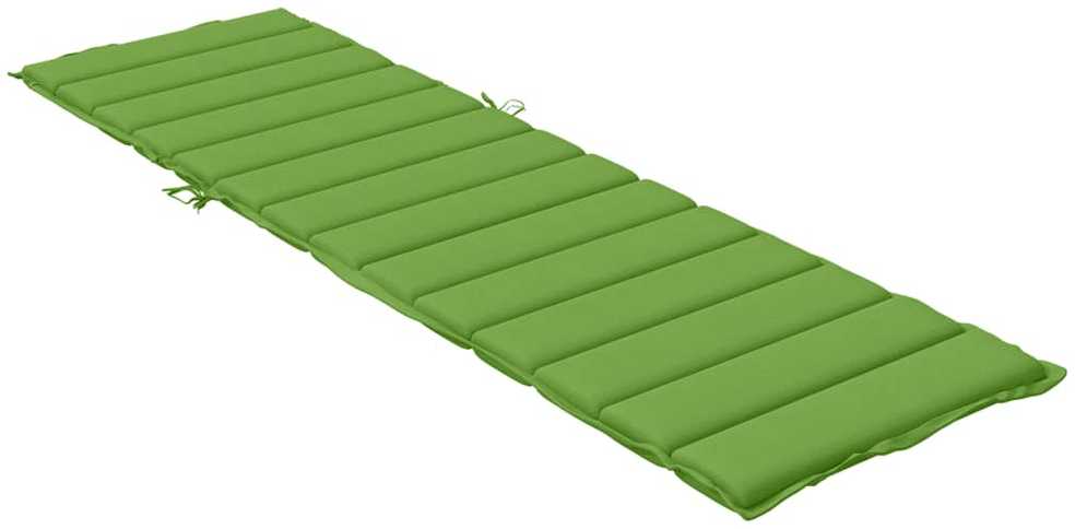 Saulės gulto čiužinukas, žalias, 200x60x4cm, audinys