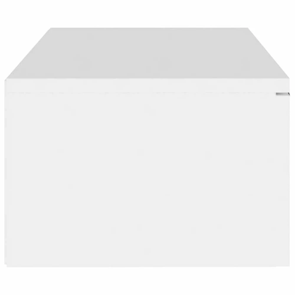 TV staliukas Sieninė spintelė, balta, 102x30x20cm, apdirbta mediena