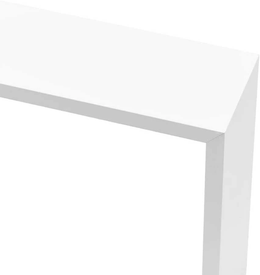 Sieninės lentynos, 3vnt., baltos spalvos, MDF, kubo formos