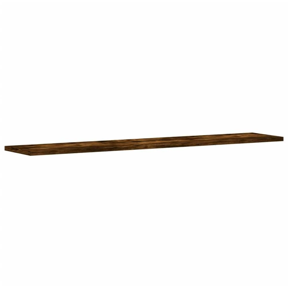 Sieninės lentynos, 4vnt., dūminio ąžuolo, 100x20x1,5cm, mediena