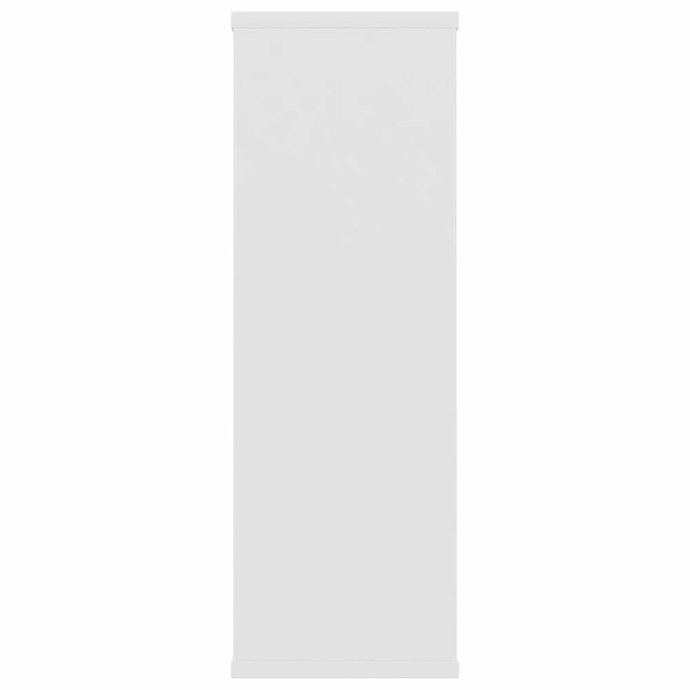 Sieninės lentynos, baltos, 104x20x58,5 cm, apdirbta mediena