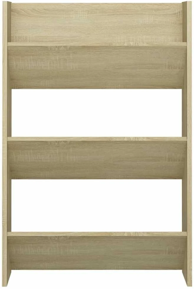 Sieninės spintelės batams, 2vnt., ąžuolo, 60x18x90cm, MDP
