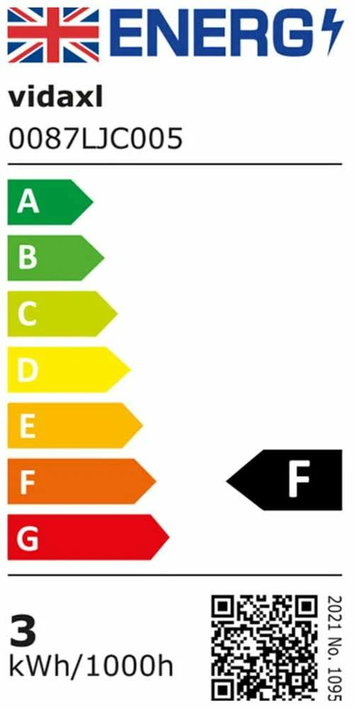 Sieniniai LED lauko šviestuvai, 2vnt., juodi, 3W, apvalūs