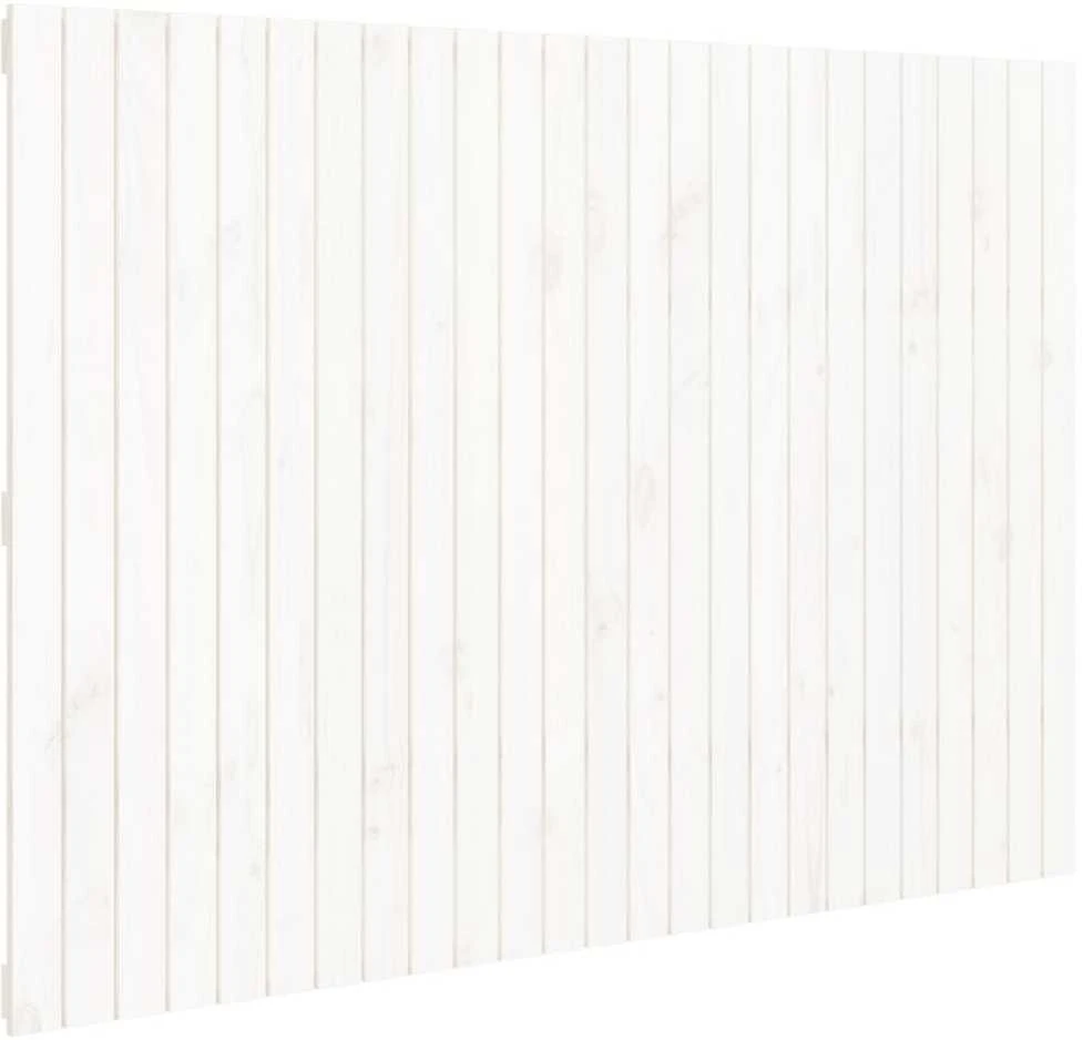 Sieninis galvūgalis, baltas, 159,5x3x110cm, pušies masyvas