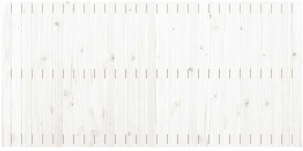 Sieninis galvūgalis, baltas, 185x3x90cm, pušies masyvas
