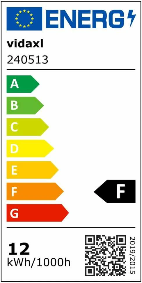 Sieninis Vonios Veidrodis su LED Apšvietimu 100 x 60 cm