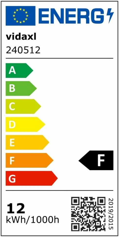 Sieninis Vonios Veidrodis su LED Apšvietimu 60 x 80 cm