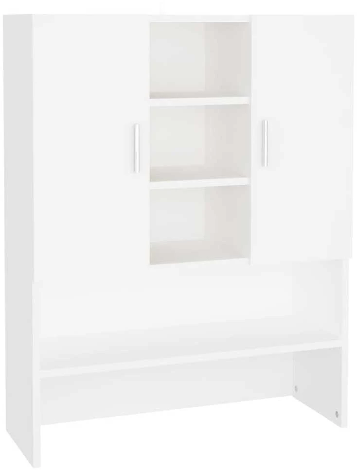 Skalbimo mašinos spintelė, baltos spalvos (808386+808395)