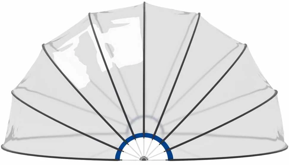 Skliautas baseinui, 500x250cm