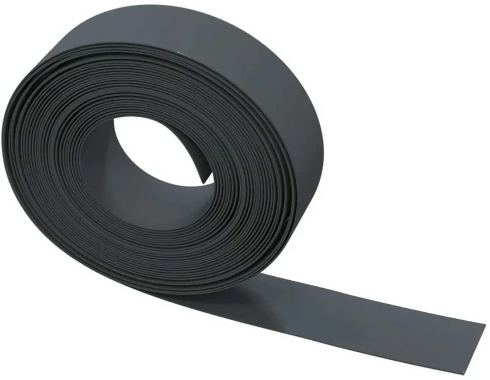 Sodo apvadai, 3vnt., pilkos spalvos, 10m, 15cm, polietilenas