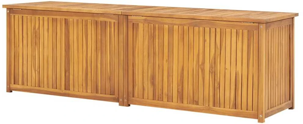 Sodo dėžė, 175x50x55cm, tikmedžio medienos masyvas