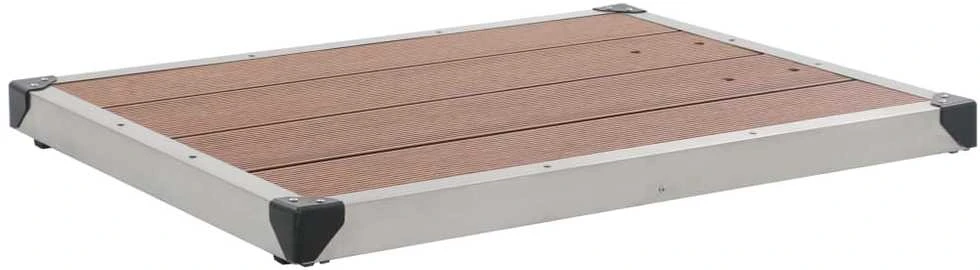 Sodo dušas su rudu pagrindu, 225cm, nerūdijantis plienas