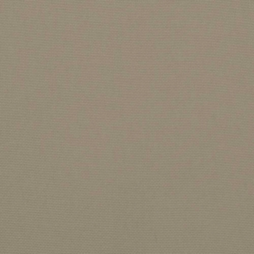 Sodo kėdės pagalvėlės, 4vnt., taupe, 100x50x3cm, audinys