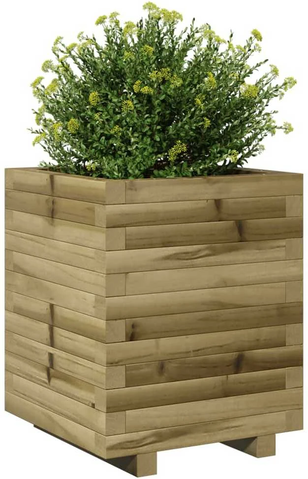 Sodo lovelis, 40x40x49,5cm, impregnuota pušies mediena