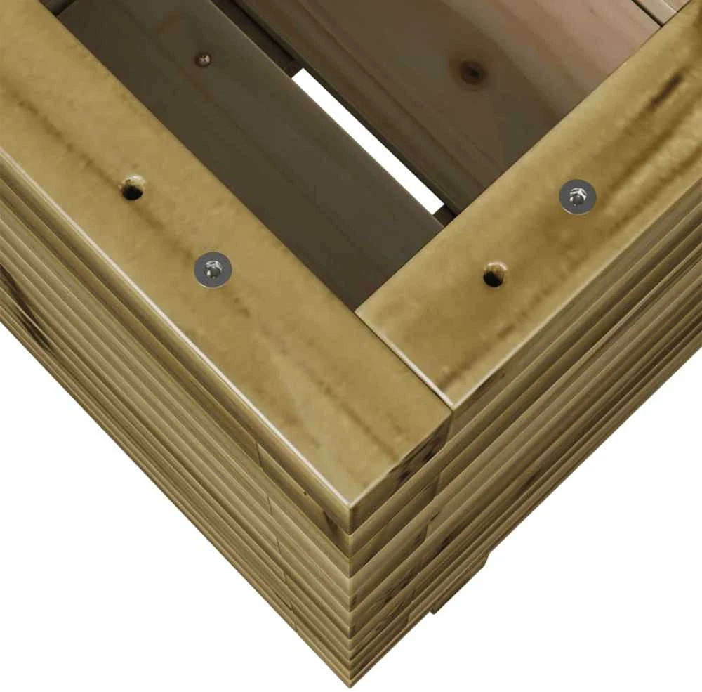 Sodo lovelis, 40x40x49,5cm, impregnuota pušies mediena