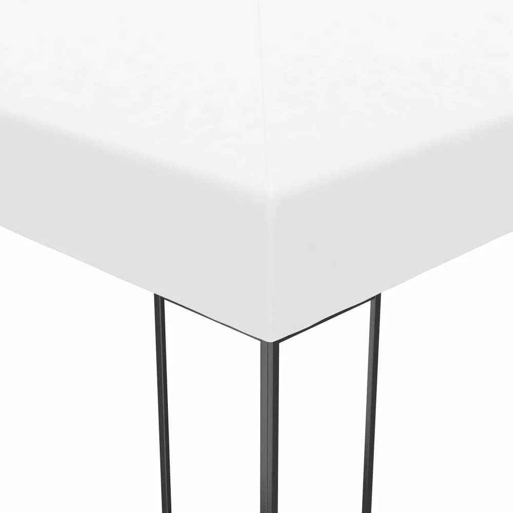 Sodo pavėsinė, balta, 4x3x2,7m, plienas